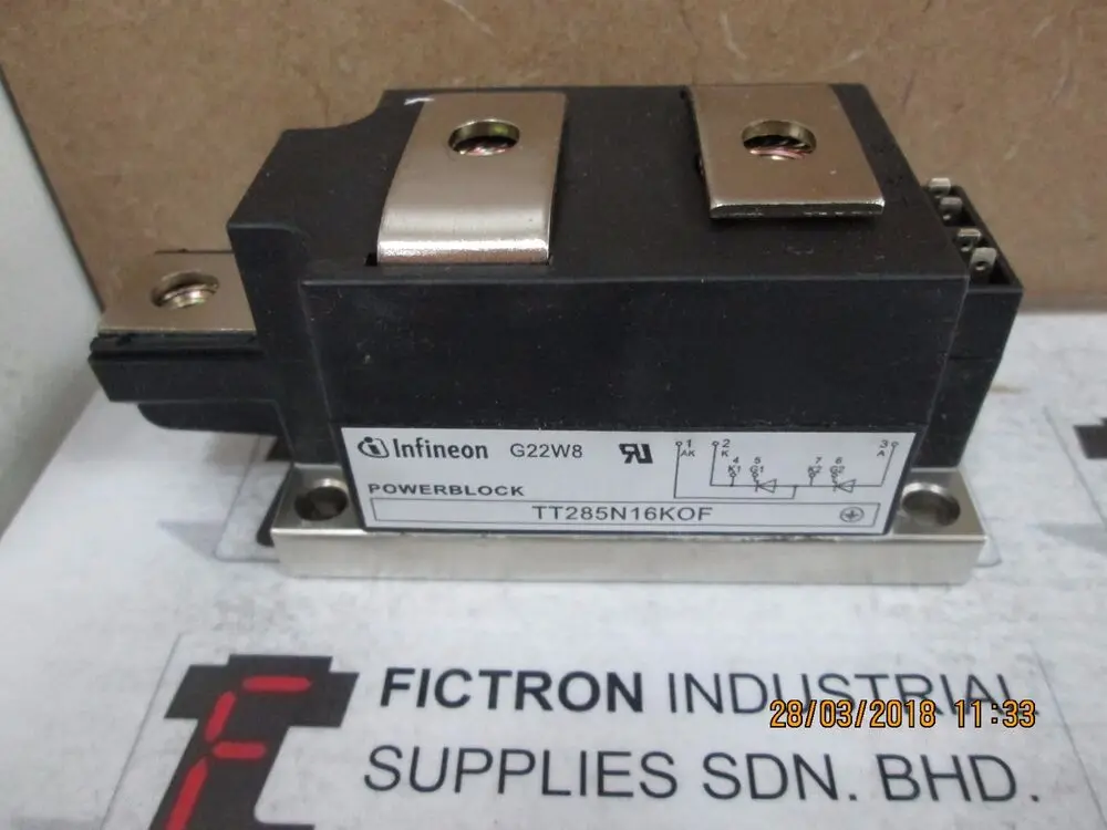 

Новый модуль TT285N16KOF EUPEC / INFINEON 1 шт.