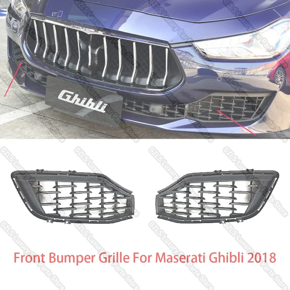 

Front Bumper Grille For Maserati Ghibli 2018-2020 OEM 670099416 670099415