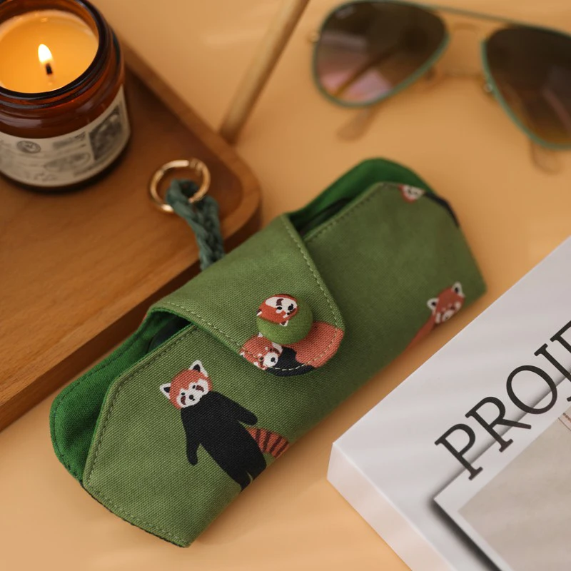 Portable Eyeglass Case-Universal Anti-Crush Storage Pouch for Sunglasses Reading Glasses & More