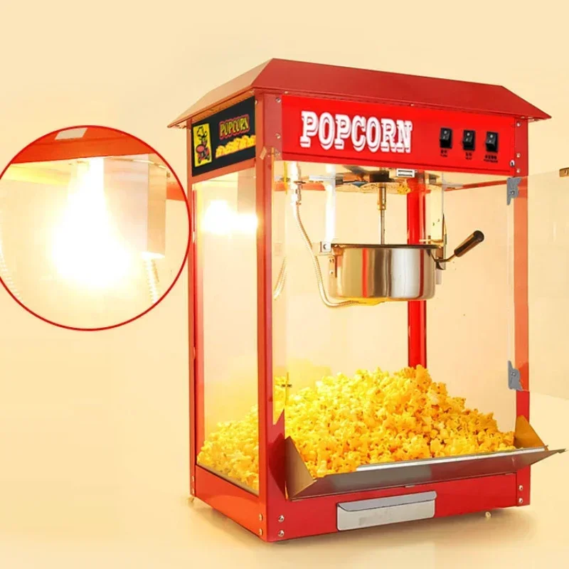 Fully Automatic Popcorn Makers Popcorn Machine Electric Child Popcorn Ball  for Home Package Machine - AliExpress