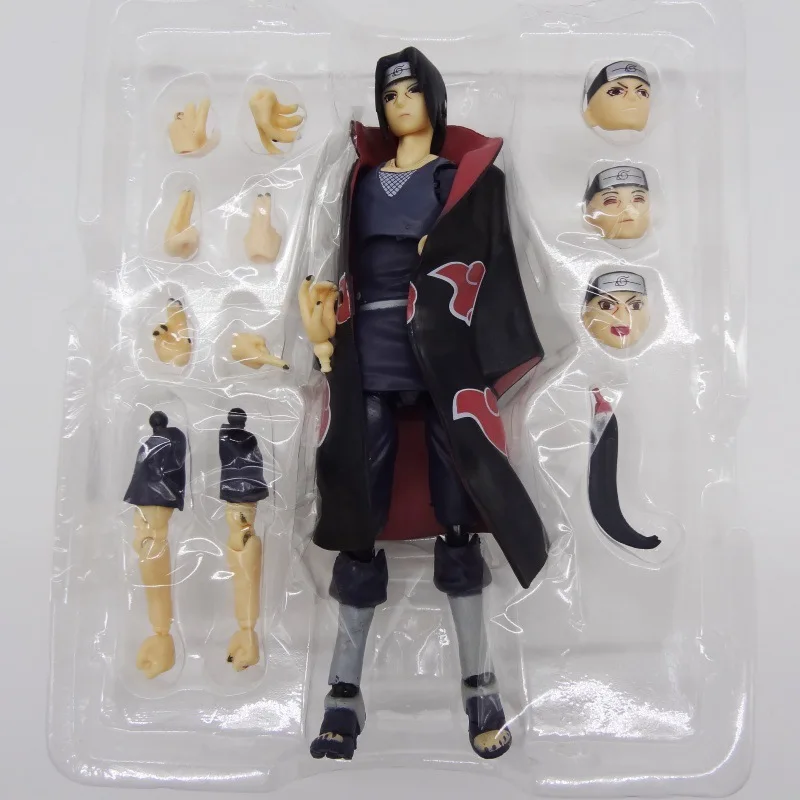 15cm Anime Naruto Shippuden Uchiha Madara Itachi SHF Kakashi Gaara