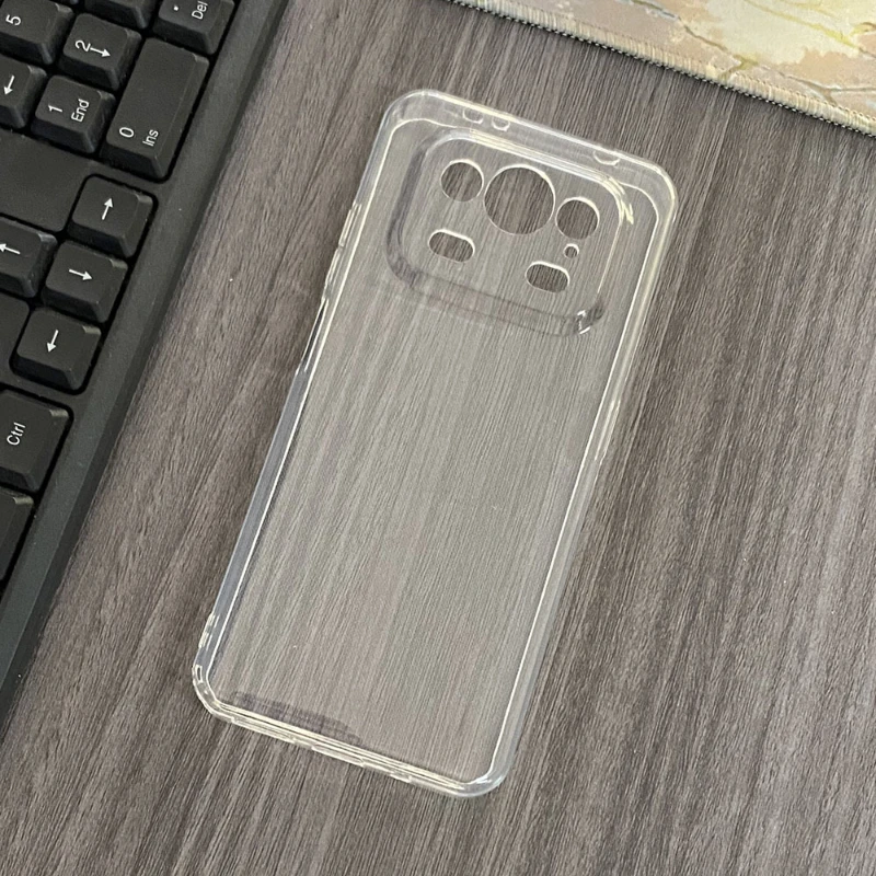 Clear Soft TPU Protective Phone Case - Transparent Cover Shell