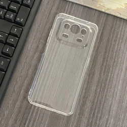 Clear Soft TPU Protective Phone Case - Transparent Cover Shell for Ulefone Armor25T Pro (Clear)