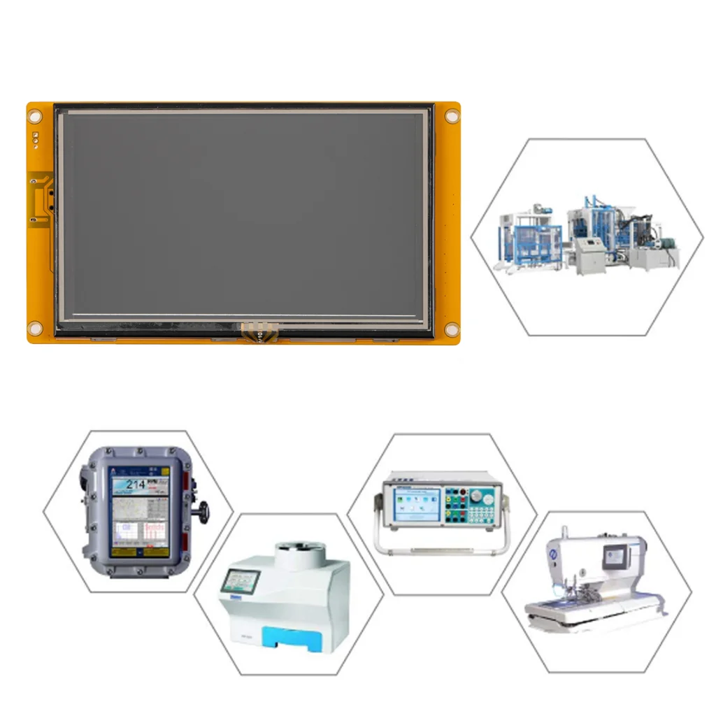 4.3 5 7 10.1 인치 스마트 보드 터치 스크린 LCD TFT 디스플레이 MCU 인터페이스 태블릿 LCD 디스플레이 TFT LCD 모듈, 산업용