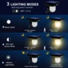 Solar Lights Outdoor Garden Solar Powered Wall Lamp Waterproof Motion Sensor Pathway Light Landscape Path Yard Backyard Lawn 3