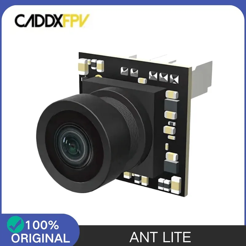 Caméra FPV Caddx Ant Lite 1200TVL 1.7g Nano 14x14mm pour Micro Drone