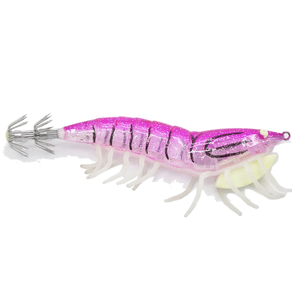 

New Practical Quality Durable Outdoor Luminous Egi Lure 1Pcs Calamar Cuttlefish Lure 24.82g Jig Shrimp Eging Jigging