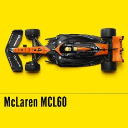 1:24 McLaren F1 Miniature Sports Car Alloy Toy Diecast Model with Rolling Wheels - Perfect Boys’ Festival Gift (No.4)