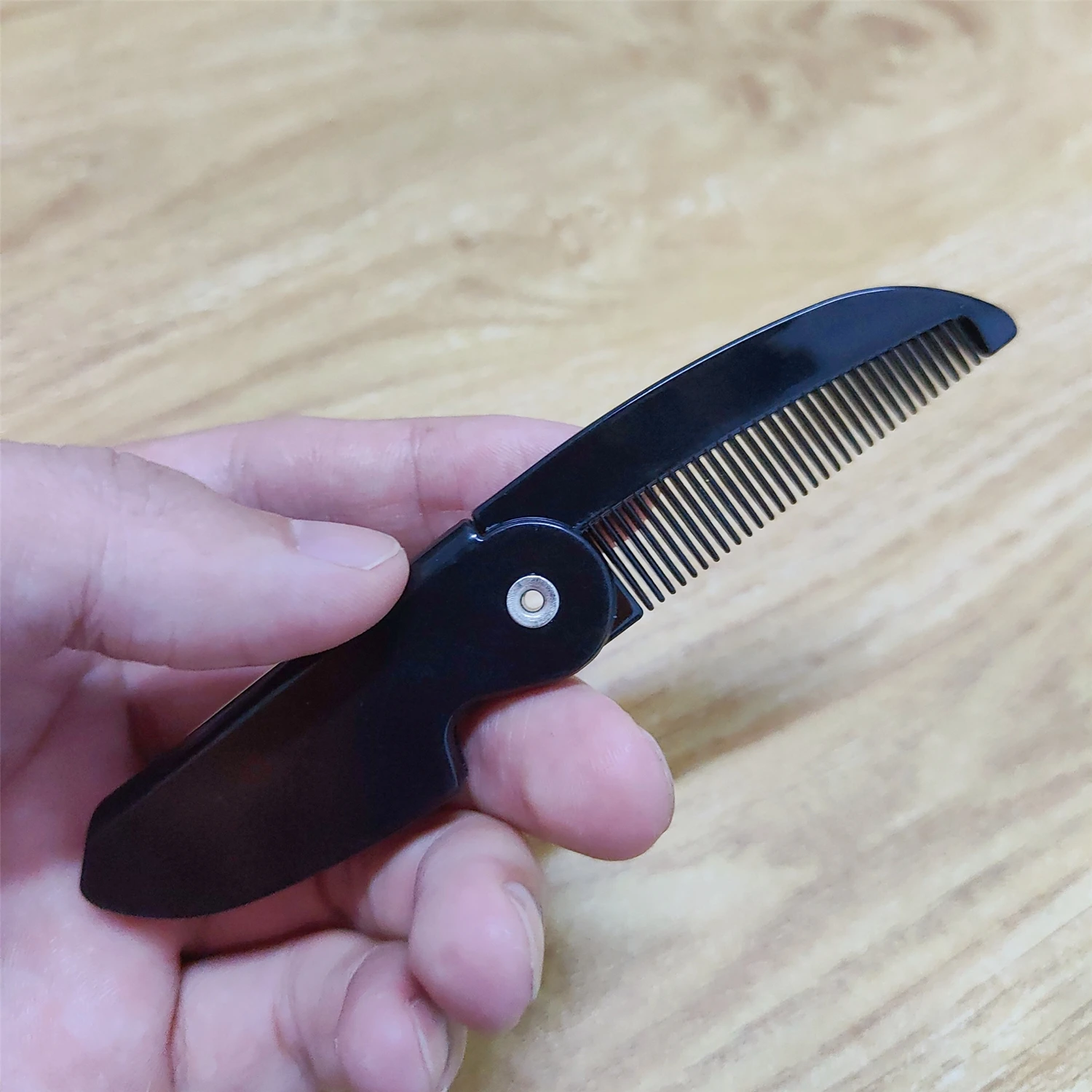 4 قطع/مجموعة مشط محمول قابل للطي لتصفيف الشعر والل...