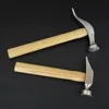 Leather Upper Handmade Hammer With Wooden Handle For Tapping Over Hand Stitches Lacing Remmending Shoe Lightweight Making Tool 3