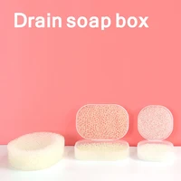Storage Box Plastic Soap Container Home Organizer Box Sealing Waterproof Travel Soap Box With Lid Drain Bathroom Accessories 2