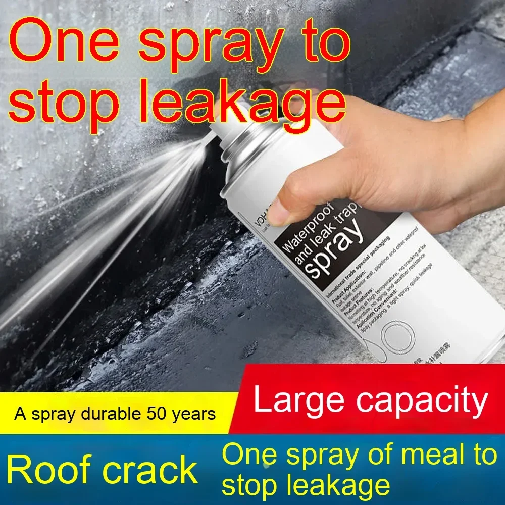 

Strong Invisible Waterproof Agent Transparent insulating sealant Leak-Free Glue Adhesive Sealing Coating roof wall Toilet Repair