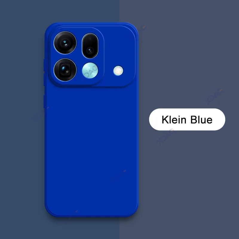 Luxury Dual Layer Soft Square Liquid Silicone Cellphone Case with Ultra Lens Protection