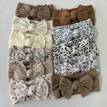 Baby Nylon Bow Headbands 1