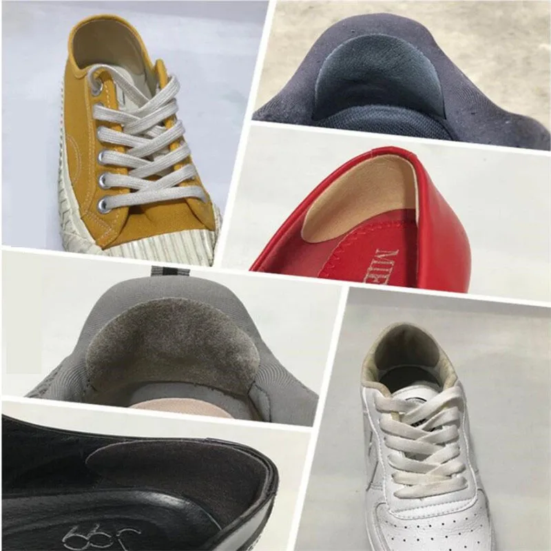 4Pc Heel Protector Sneakers Repair Stickers Shoes Mesh Worn Holes Shoes Repair Patches Heel Lining Anti-wear Pads shoe repair stickers shoe repair patch shoe repair patches heel protector patches heel protector pads heel protector shoe stickers shoe heel repair tips