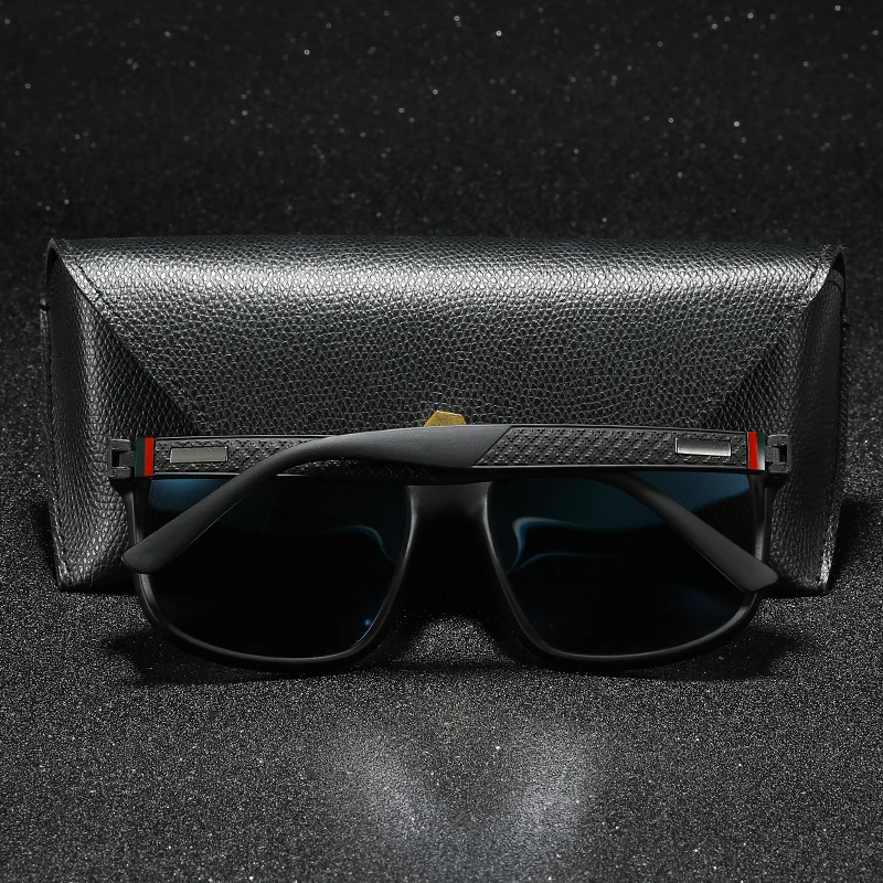 Polarized Sunglasses For Men Women Driving Travel Square Vintage UV400