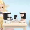 1:12 Dollhouse Mini Decoration Simulation Coffee Maker Coffee Pot Coffee Machine Kitchen Electrical Model Doll Toy 5