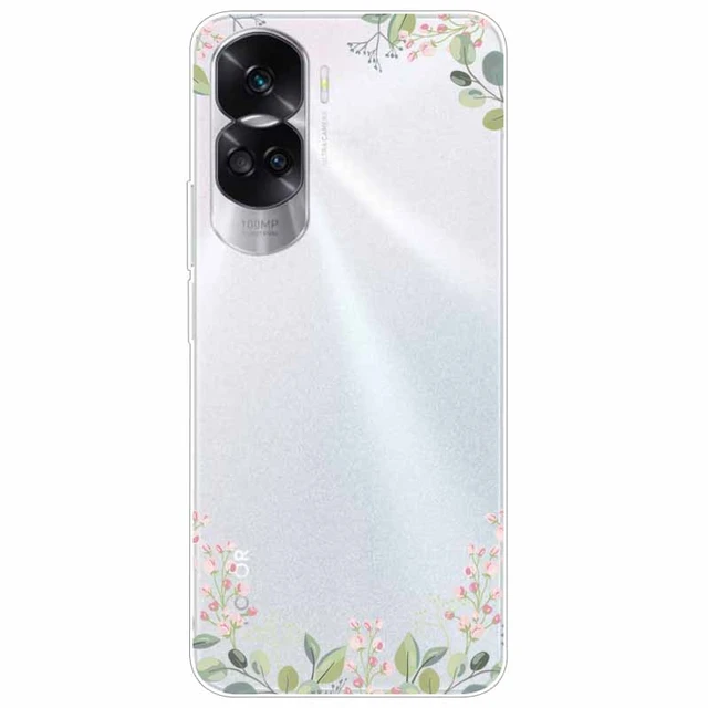 Phone Covers For Honor 90 Lite 5G Case 90Pro Clear Soft TPU Transparent  Silicone Fundas for Huawei Honor 90 Pro Honor90 90Lite