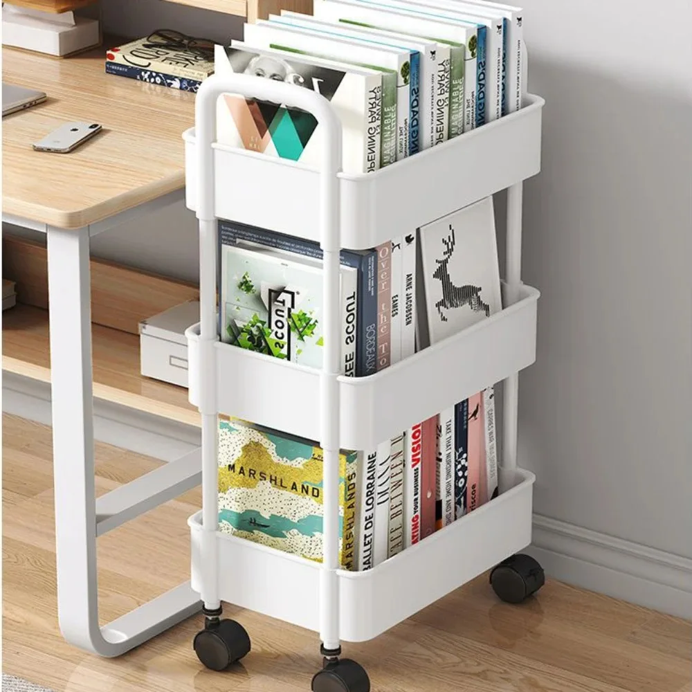 Mobile Storage Rack Trolley With Wheels