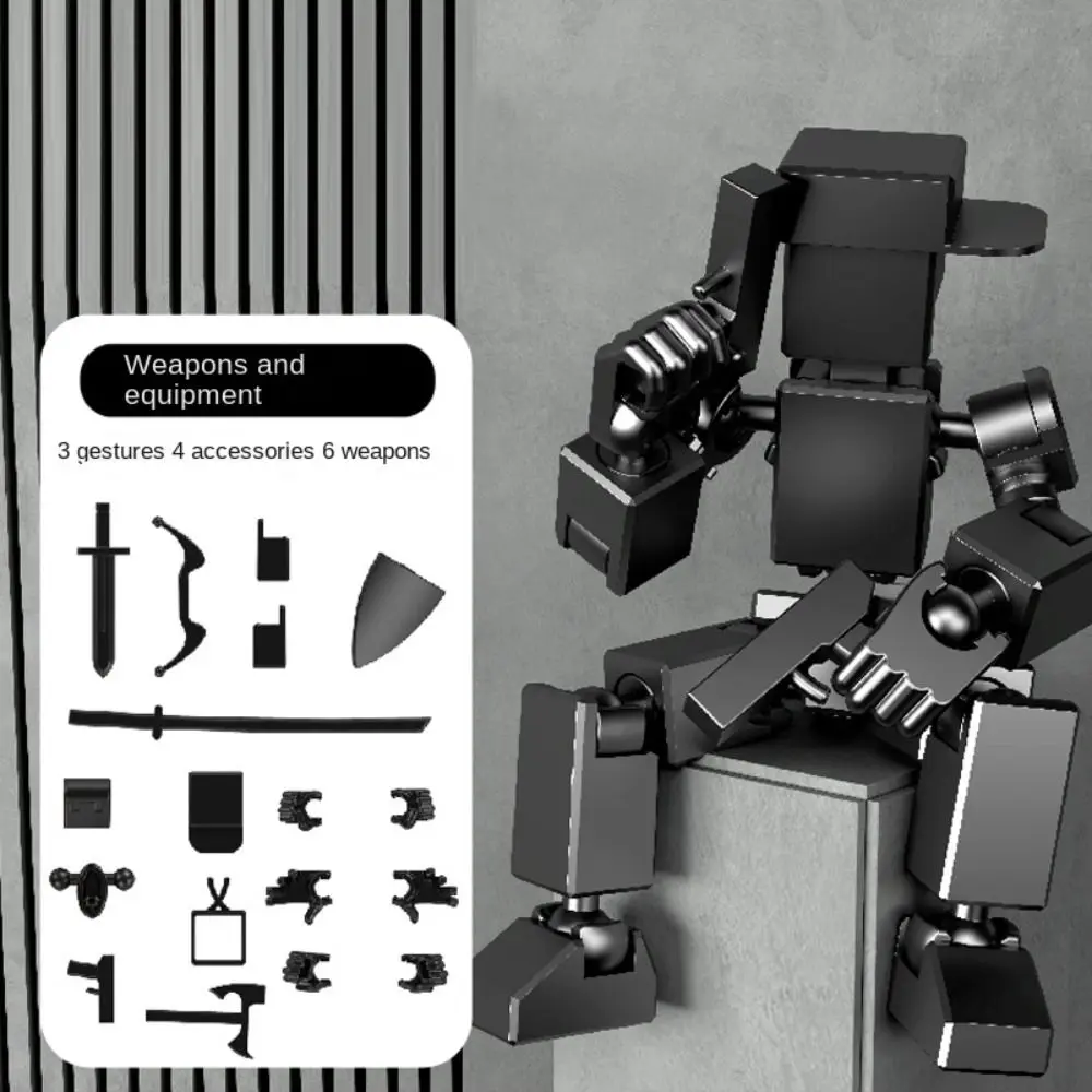 Multi-Jointed Multi Joint Movable Model Movable Robot Model Doll 3D Printed Mannequin Action Figure Novelty Shapeshift Robot