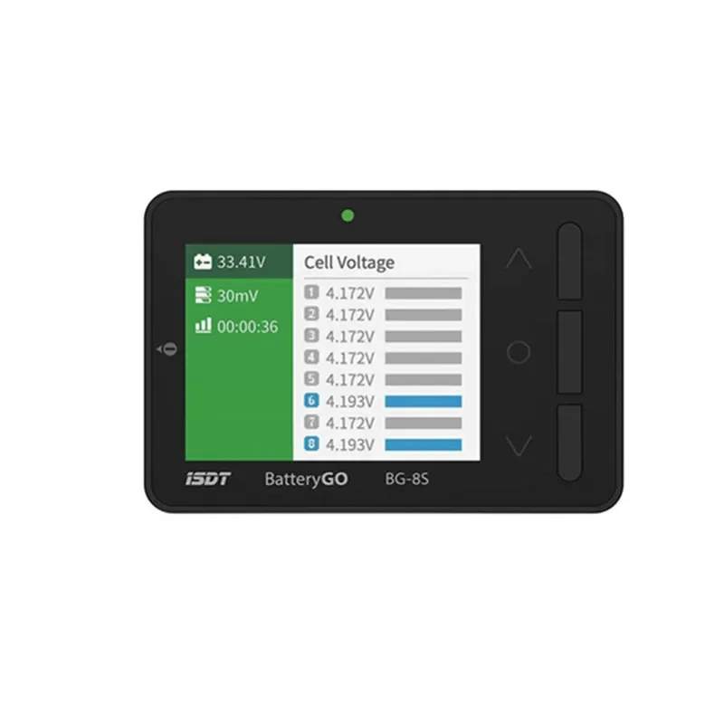 ISDT BattGo BG-8S Smart Battery Checker Балансир Приемник Тестер сигнала Функция быстрой зарядки