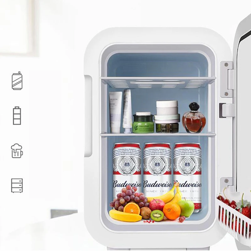 Portable Refrigerator 12V/220V Hot And Cold Dual-Use Mini Fridge for Auto RV Van Truck Travel Home Picnic portable refrigerator