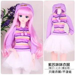 60cm Fashion BJD Doll Outfit Set 6