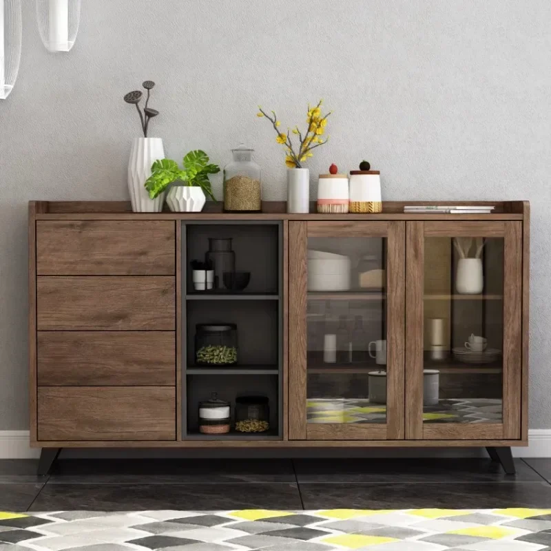 et Sideboard Prefab Kitchen Cabinets Storage Luxury Hutch Sideboard Corner Food Pantry Rangement Home Decoration
