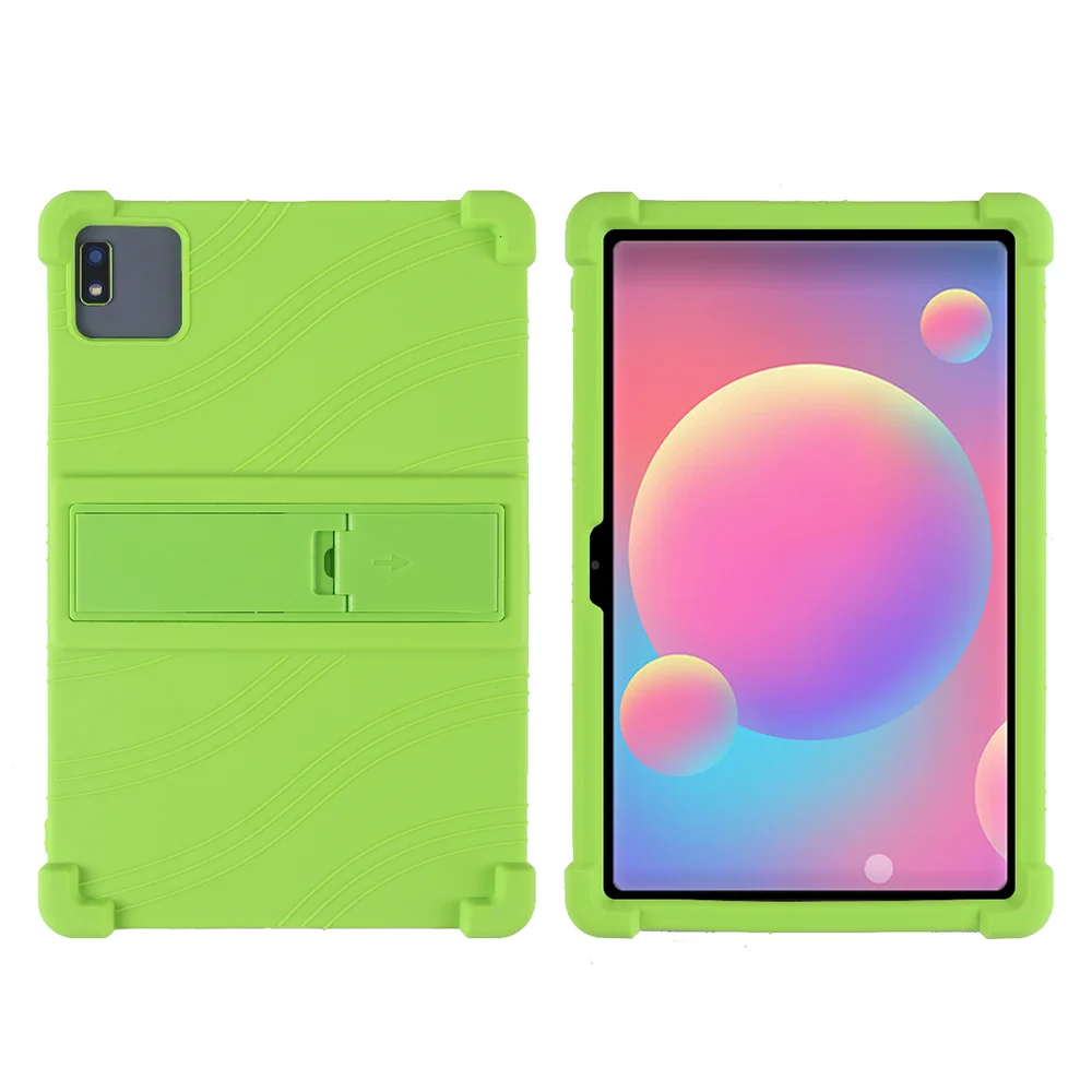 Enhanced Protective Tablet Case with Multi-Angle Adjustable Stand - Silicone Airbags and Shockproof Design