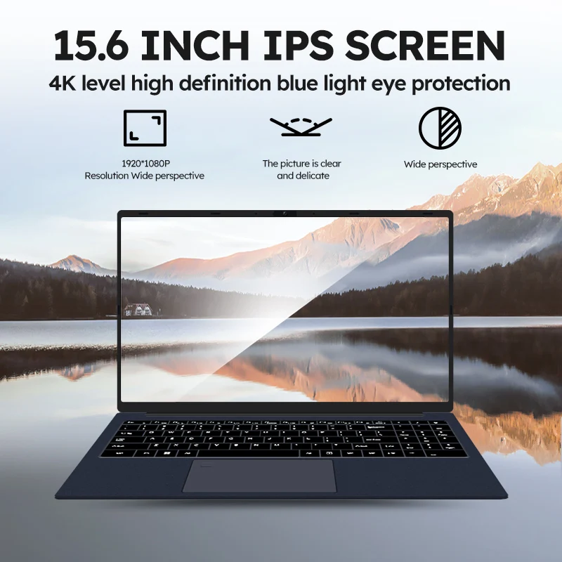 ORANGO 15.6" Gaming Laptop Windows 11 Pro AMD A4-7210U MX350 Discrete Graphics 16GB 512GB IPS Screen Notebook Computer  PC Gamer 3
