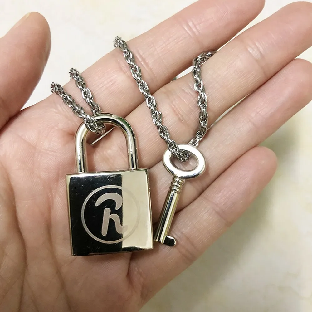 NANA Necklace Honjo Ren Oosaki Nana lover's KEY Lock Metal Pendant Cosplay Costume Gift 6