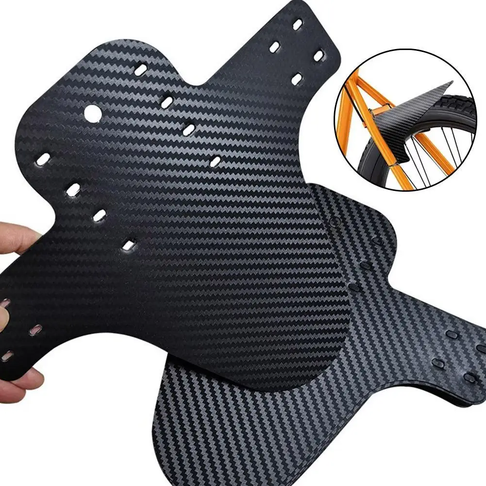 Black PP Ultralight Bicycle Fender Mud Guard for Road Mountain Bike
