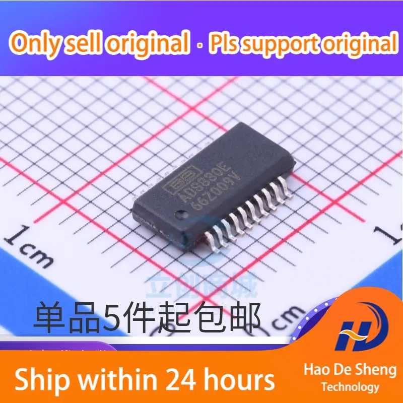 

10 шт./партия ADS830E ADS830EG4 ADS830 SSOP20 аналогово-цифровой преобразователь IC новая Оригинальная фотография
