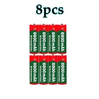 New 1.5V AA 9800+1.5V AAA 8800 1.5VA Rechargeable Battery, Suitable for Watch Toy Camera AAA Rechargeable Battery 6