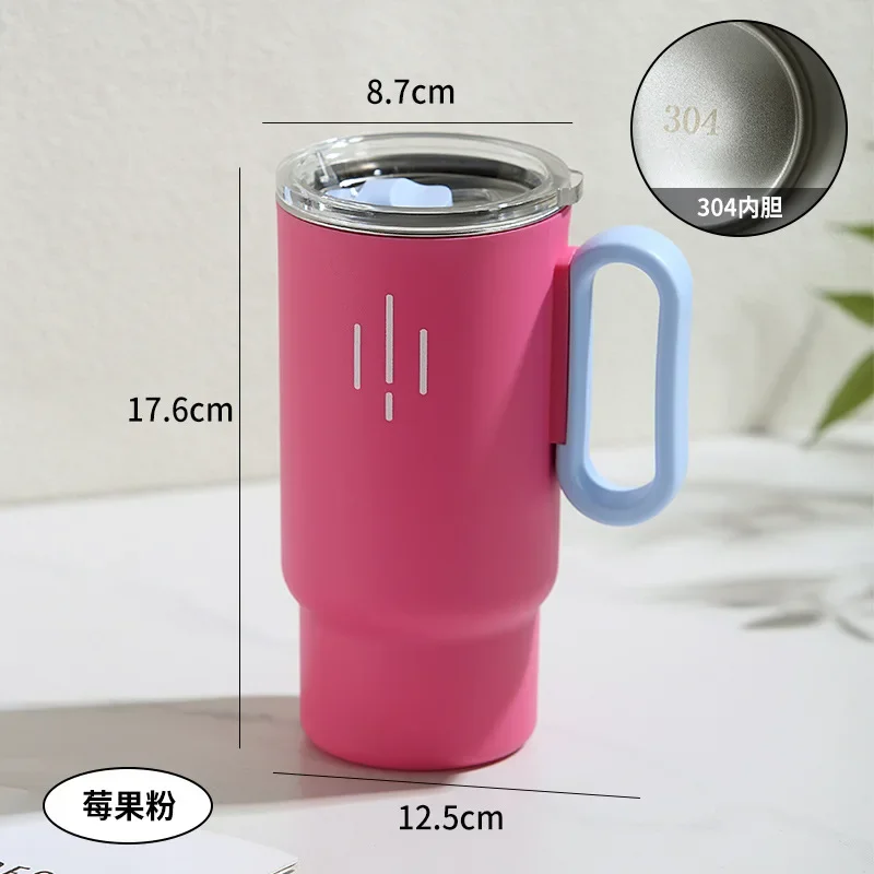 كوب معزول منزلي محمول بطبقة مزدوجة من الفولاذ المق...