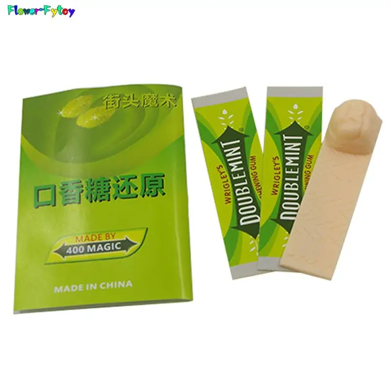 New Chewing Gum Restore Magic Trick Magic Novelty Gag Mentalism Illusion Close Up Magic Toy Easy To Do Funny Gadgets