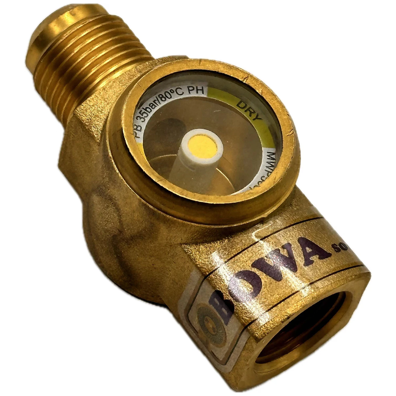 Sight glass FSAE X MSAE thread connector accurate color calibration low ppm levels higher temperatures