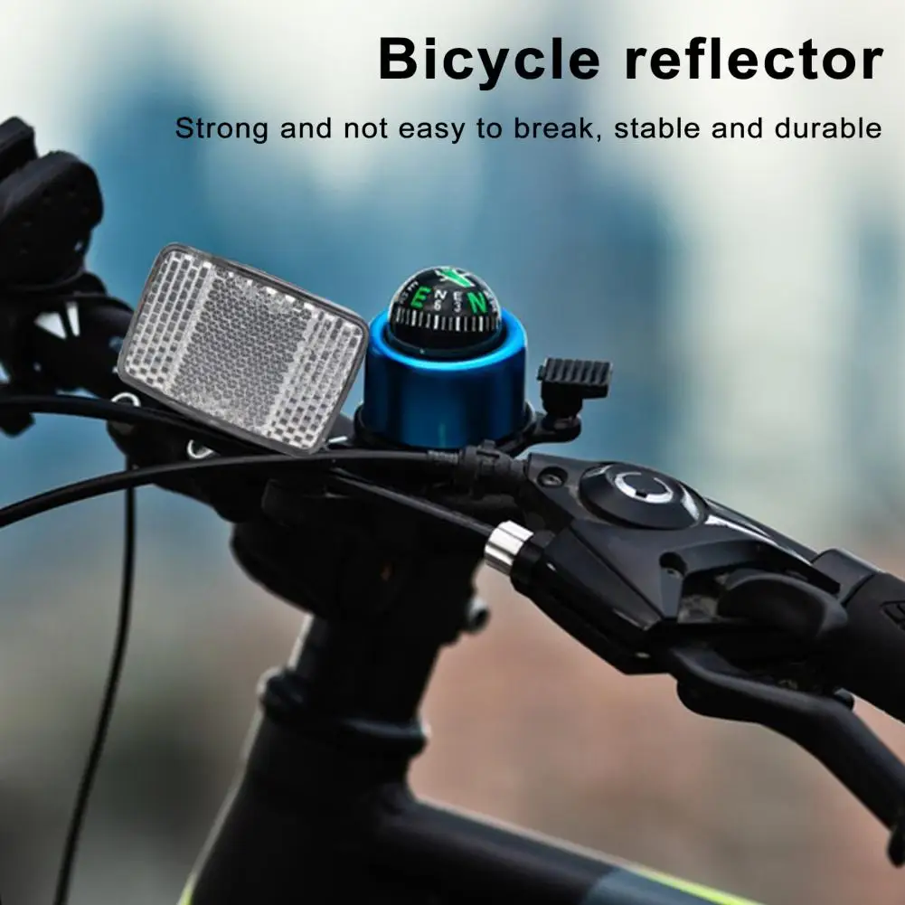 

Bike Reflector Kit Bicycle Safety Reflectors Front Rear Kit for Handlebar Seatpost Wheel Spokes Enhance Cycling Visibility