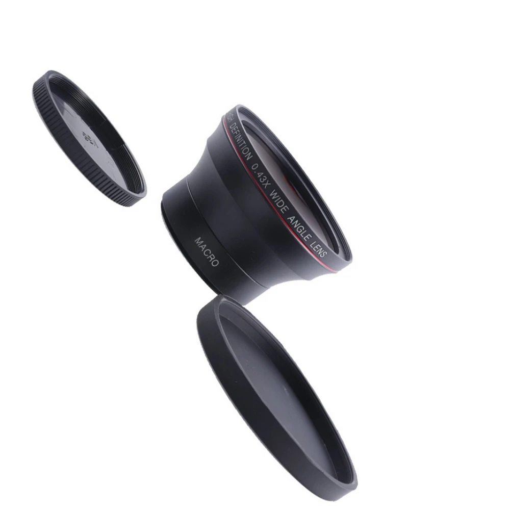 Platā leņķa objektīva filtrs 0.43X 49-58mm