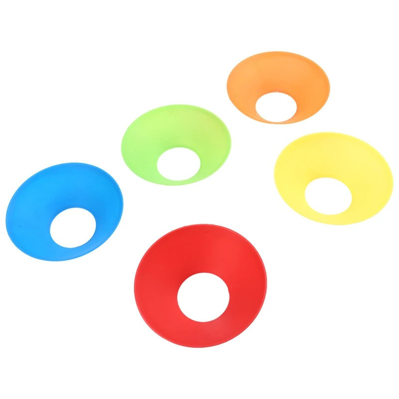 Small Plate Round Mouth Marker Dish Football Ball Cylinder Practice Football Training Plate