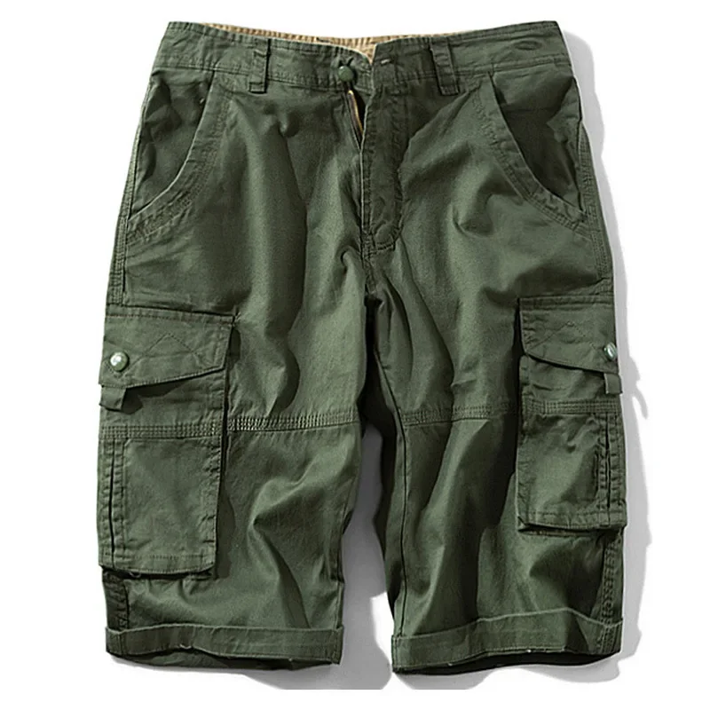Hot Sale Summer Camouflage Shorts Cotton Men Outdoor Sports Casual Multi-pocket Cargo Shorts Army Combat Camouflage Short Pants