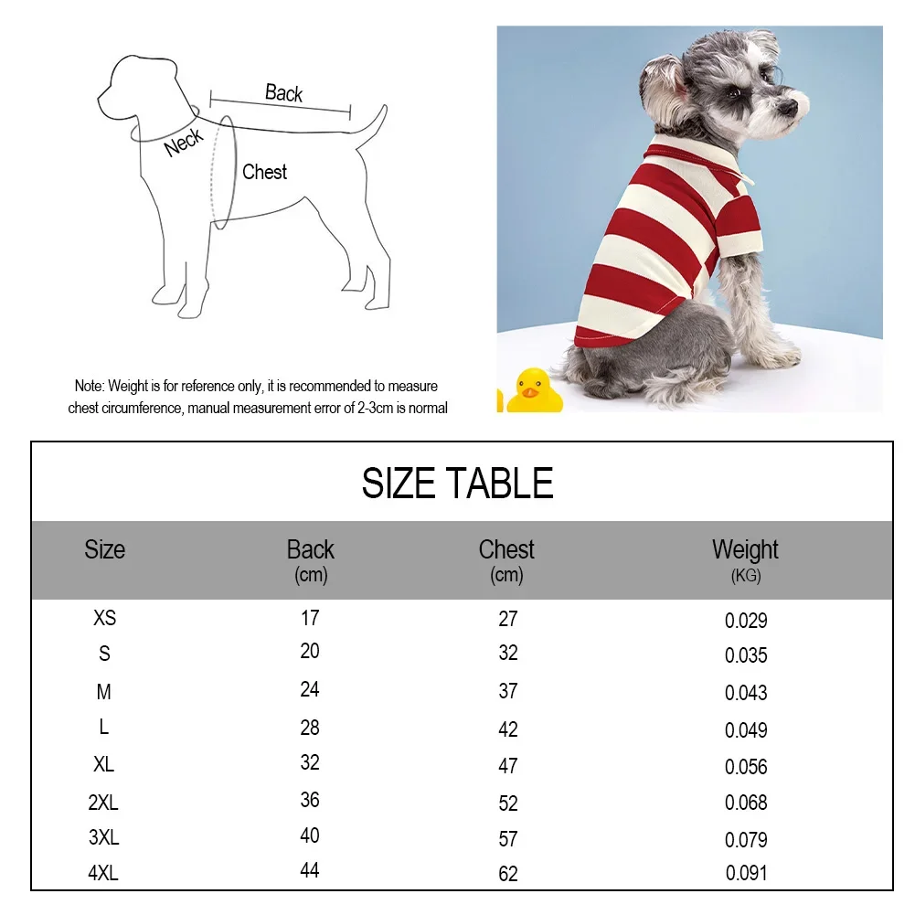 Spring Puppy Clothing Casual Cloth Pet Dog Clothes for Small Large Dogs Cats T-shirt Chihuahua Costumes Yorkshire Shirts