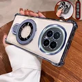 Blue U holder