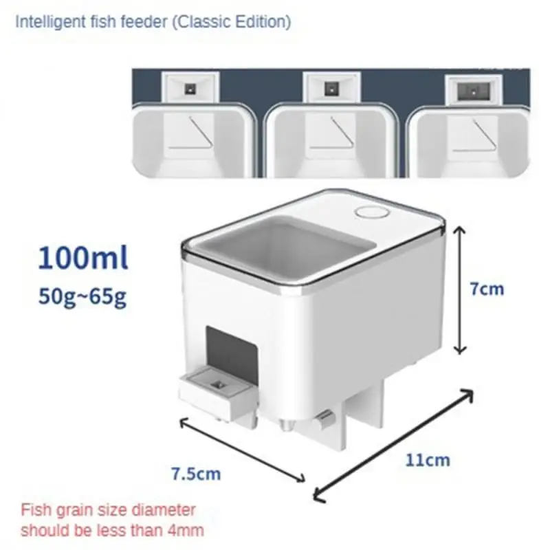 Nuovo Alimentatore Automatico Per Acquario Wifi Da 1000Mah Alimentatore Per Acquario Wireless Smart Phone App Timer Intelligente Alimentazione Con Tel