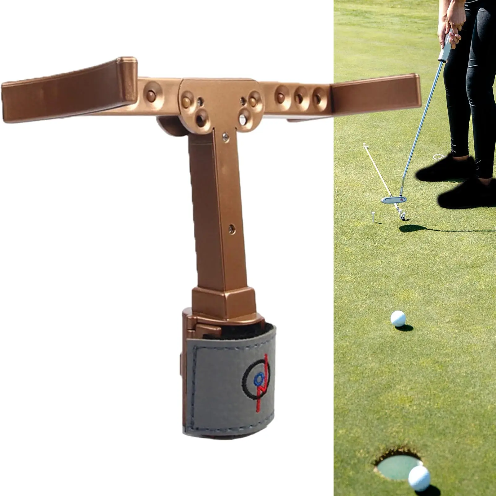 

Golf Putter Trainer Women Men Golf Training Accessories Golfer Swing Trainer