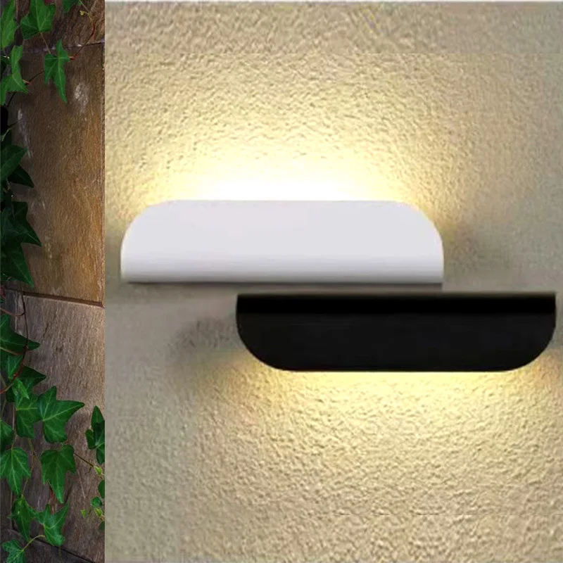 

LED Wall Lamp Modern Minimalist Style IP65 Waterproof Wall Light Fixtures Exterior Porch Gardern Living Room Home Decor Sconce