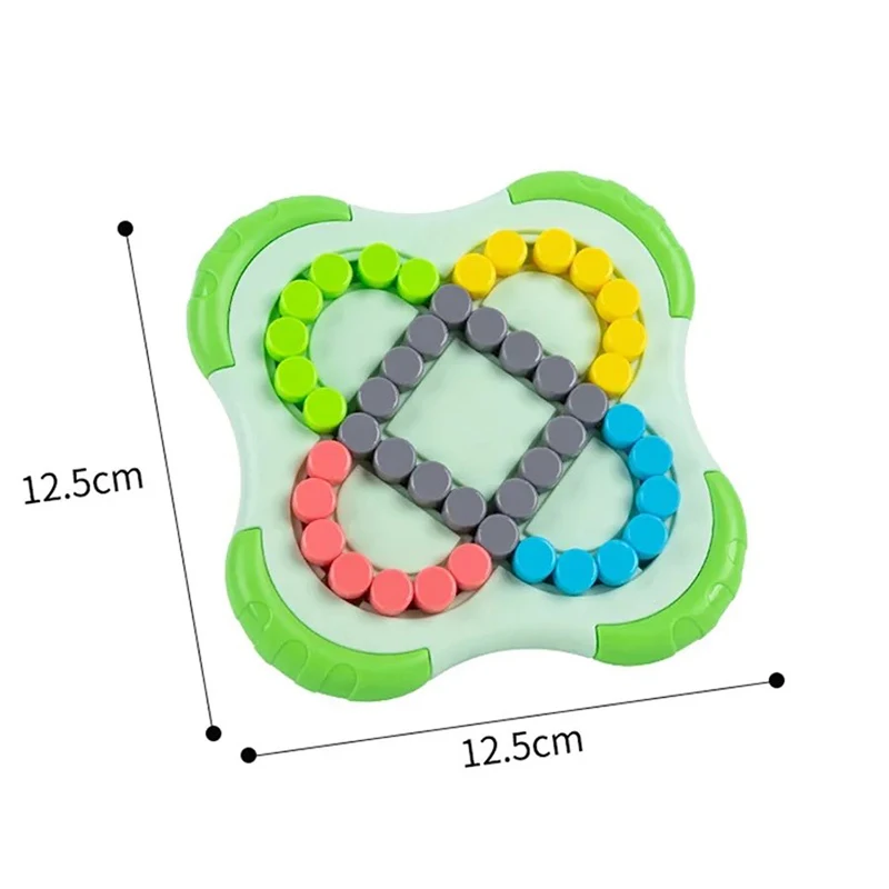Montessori Rotating Magical Bean Cube Fingertip Toy Children Mind Brain Teaser Game Spinners Stress Relief Toys Boy Girl Gift