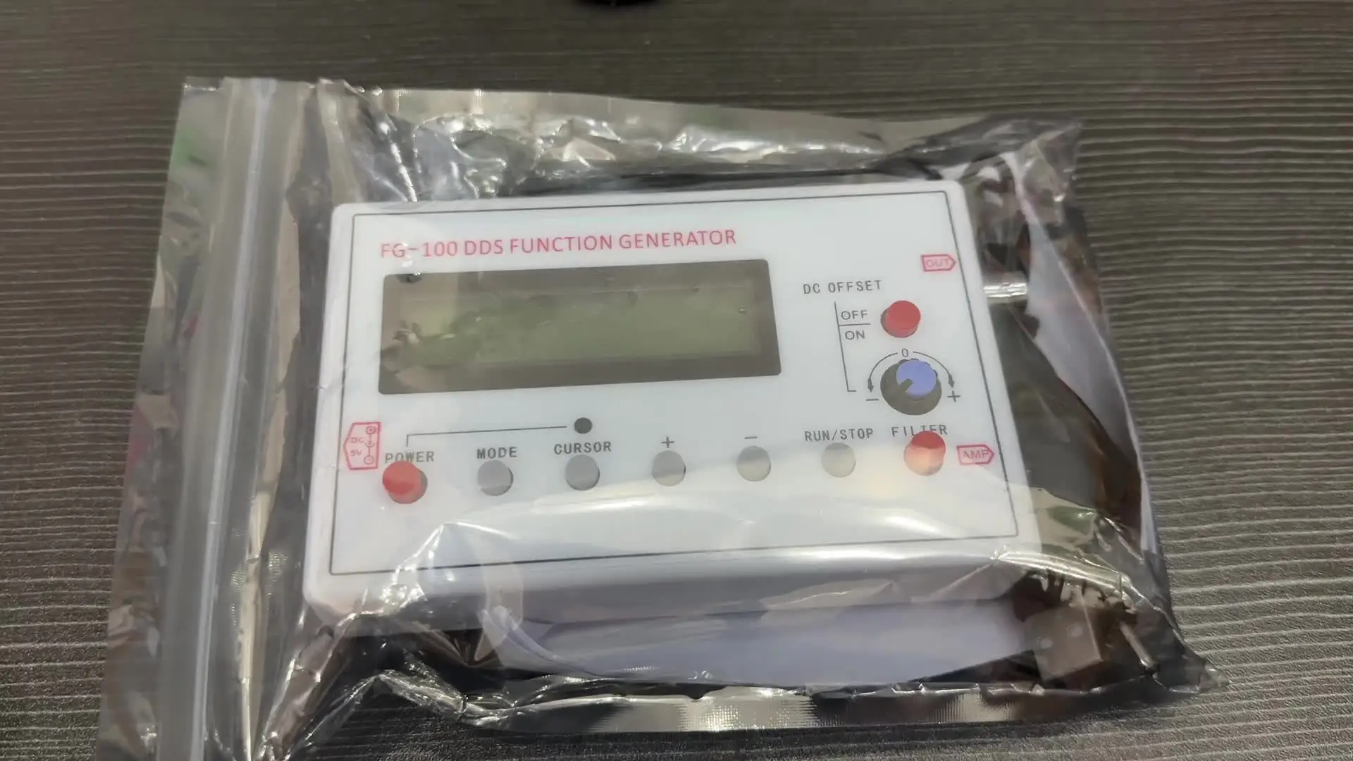 Waveform Generator FG-100 DDS Function Generator - 1Hz-500KHz With