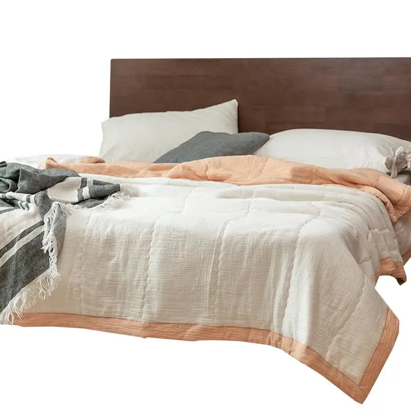 

Покрывала однотонные покрывала хлопковые высококачественные приятные для кожи тканевые покрывала для постельного белья одеяло домашние постельные принадлежности для кровати
