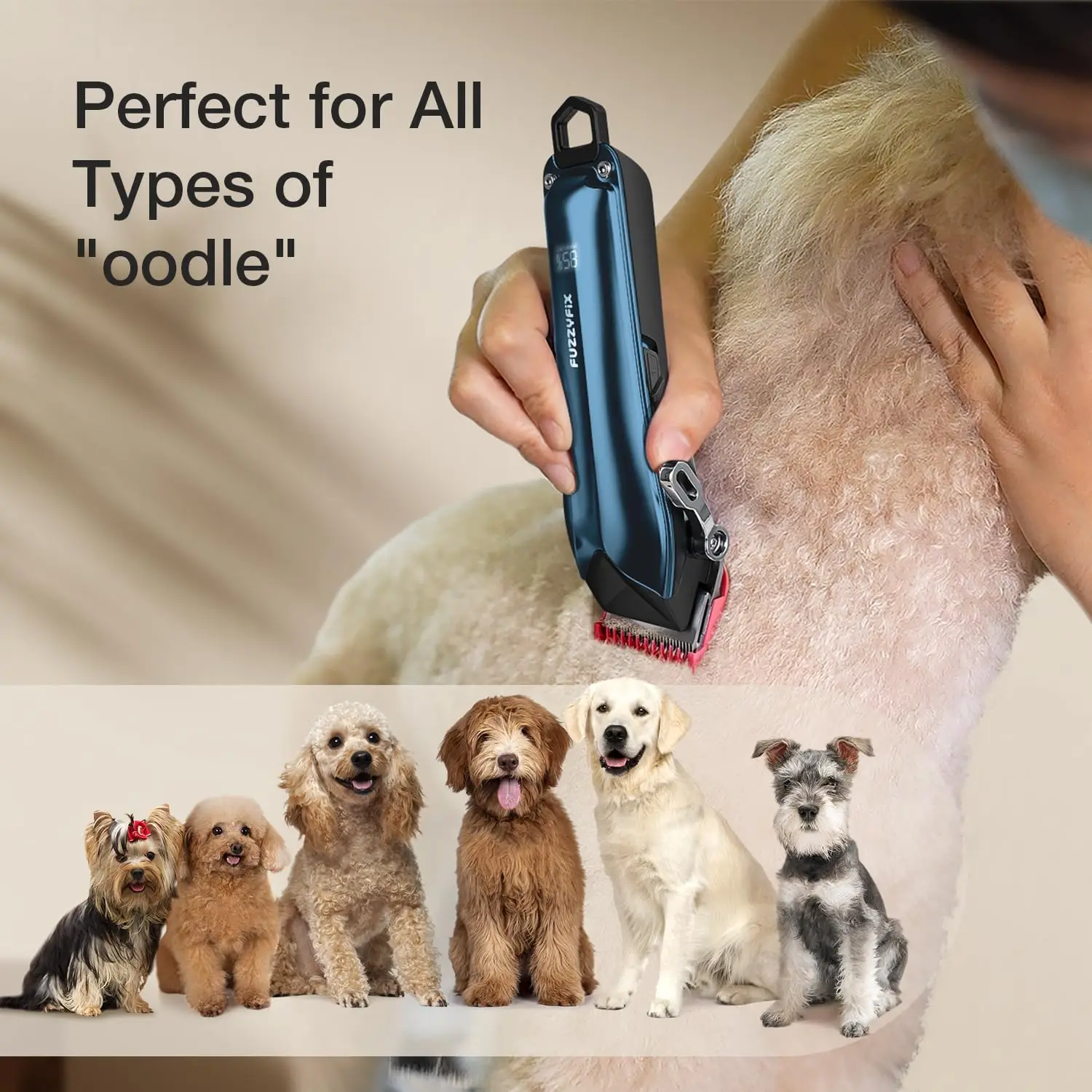 Cordless Pet Grooming Clippers 5
